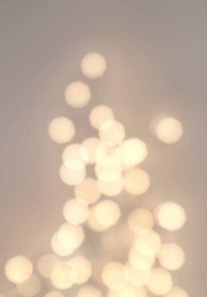 istock Defocused  twinkling lights Christmas Bokeh background. Christma 451588575