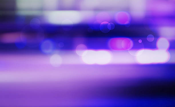 istock Night traffic. Out of focus. 451588973