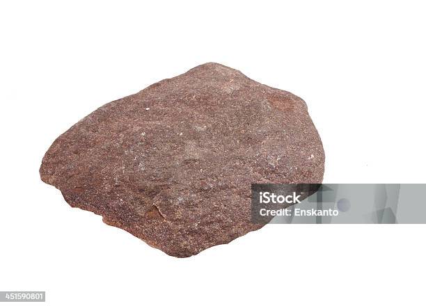 Stone Granite Isolated On White Stock Photo - Download Image Now - Amethyst, Astrology Sign, Backgrounds