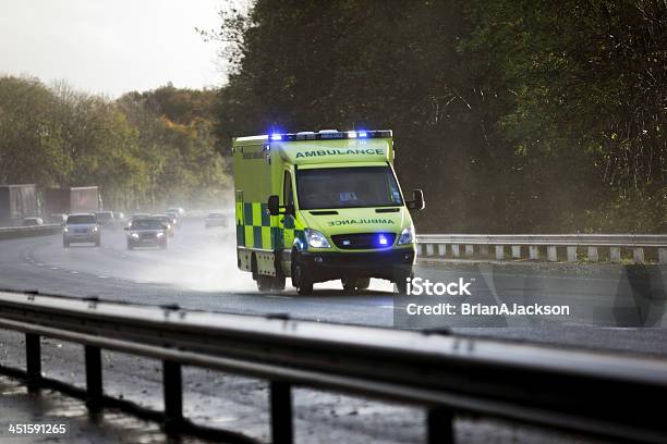 Ambulance Stock Photo - Download Image Now - Ambulance, UK, Paramedic