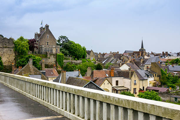 istock Gothic buildings in Le Mans, France 451592355