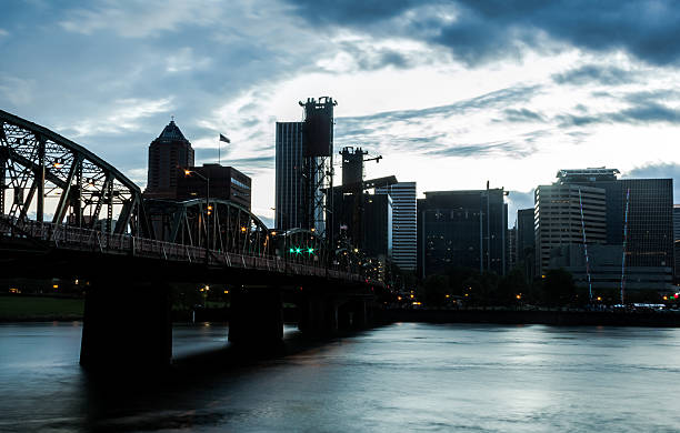 istock Downtown Portland at Sunset 451593085