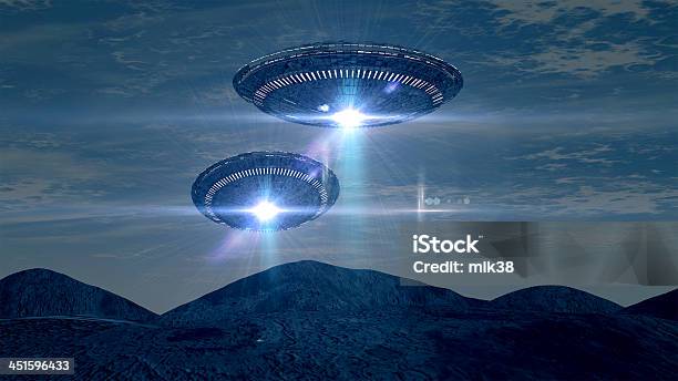 Science Fiction Ufo Stock Photo - Download Image Now - UFO, Spaceship, Alien