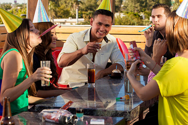 istock Celebrating my birthday at a bar 451597721