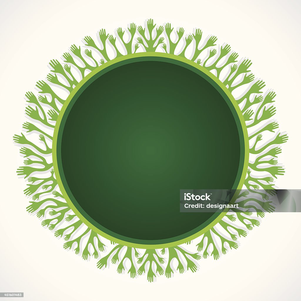 Handing Vector Label Creative Hand Label Stock Illustration - Download Image Now - A Helping ...