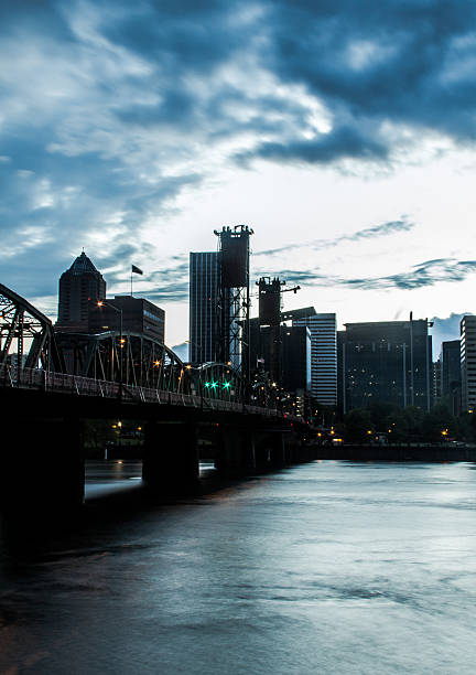 istock Downtown Portland during lull in a storm 451607307