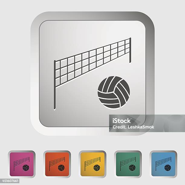 Volleyball Vecteurs libres de droits et plus d'images vectorielles de Activité - Activité, Activité de loisirs, Balle ou ballon