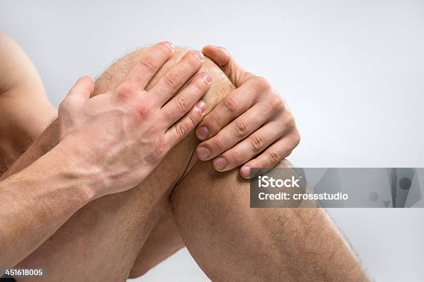 Knee Pain Stock Photo - Download Image Now - Adult, Adults Only, Alternative Therapy