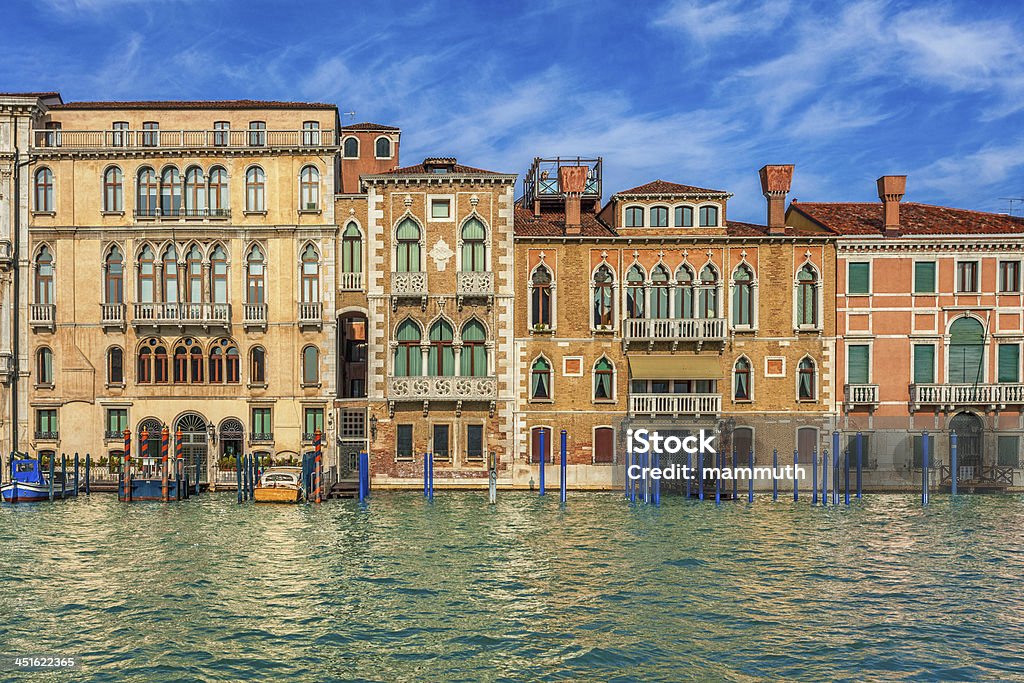 El Gran Canal en Venecia - Foto de stock de Agua libre de derechos