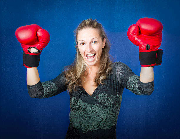 istock arms up for a boxing winner 451628291
