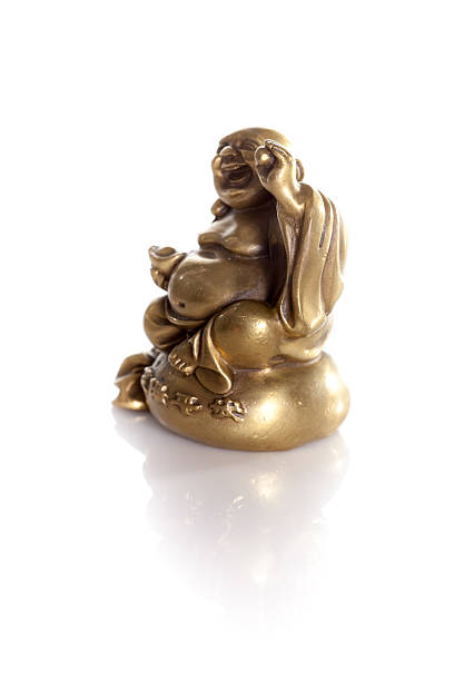 istock golden wealth buddha isolated on a white background 451630629