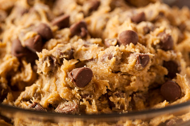 istock Homemade Chocolate Chip Cookie Dough 451638993