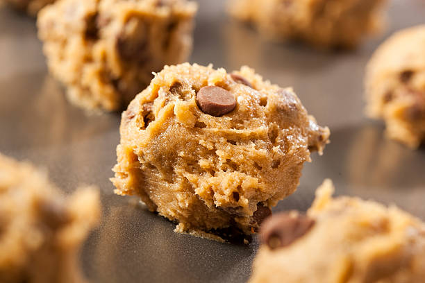 istock Homemade Chocolate Chip Cookie Dough 451639167