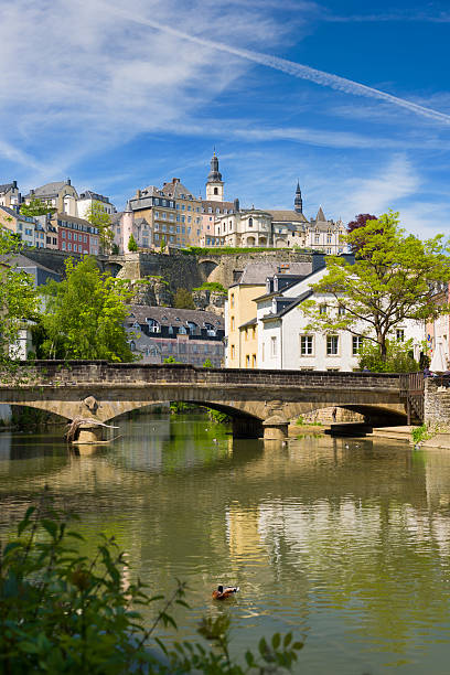 istock Alzette river in Luxembourg 451639483