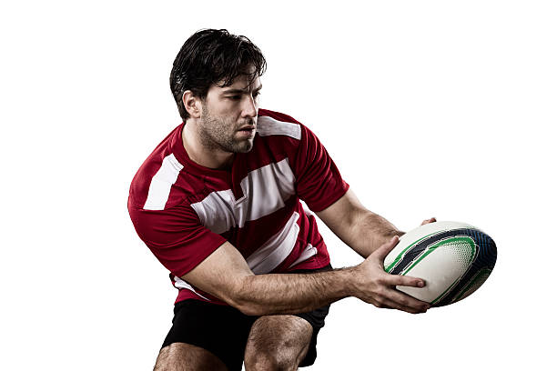 rugby-spieler - rugby shirt stock-fotos und bilder