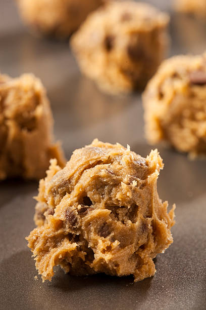 istock Homemade Chocolate Chip Cookie Dough 451647697