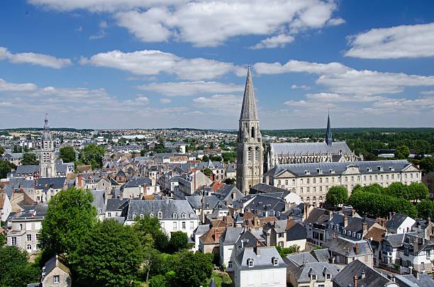 istock French town in Central France 451649083