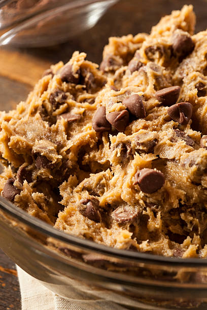istock Homemade Chocolate Chip Cookie Dough 451652719