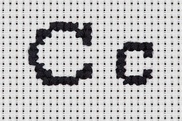 istock Cross-stitch - Alphabet and Icons: Cc 451653653