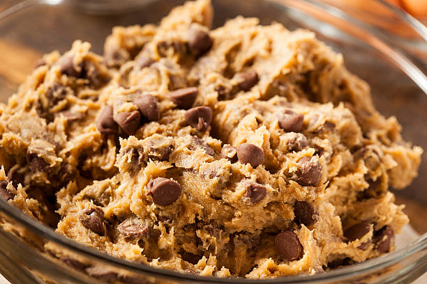 istock Homemade Chocolate Chip Cookie Dough 451657527