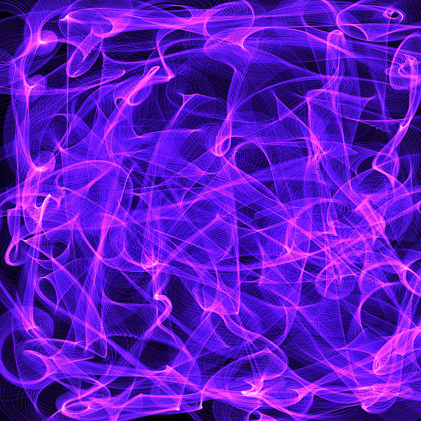 istock Abstract background. Black - purple palette 451657545