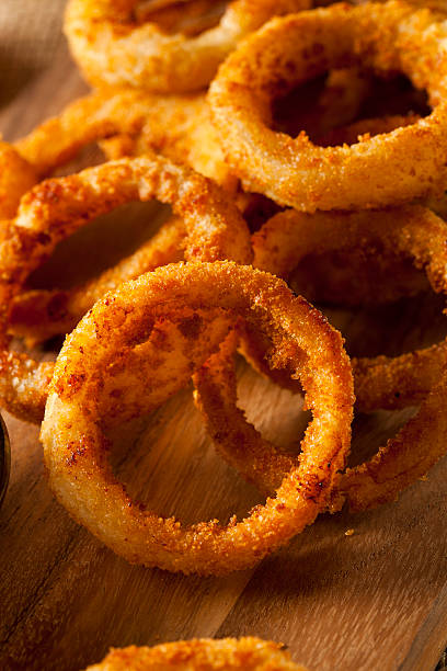 istock Homemade Crunchy Fried Onion Rings 451658953