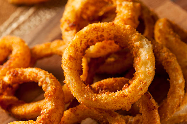 istock Homemade Crunchy Fried Onion Rings 451660077