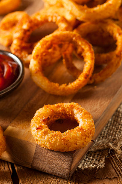 istock Homemade Crunchy Fried Onion Rings 451660143