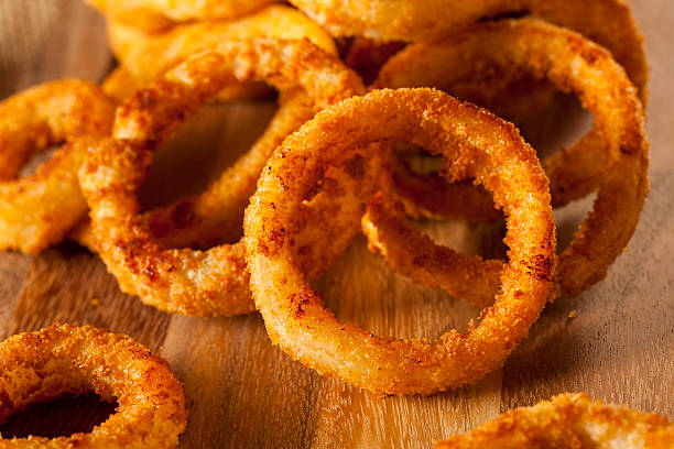 istock Homemade Crunchy Fried Onion Rings 451664257