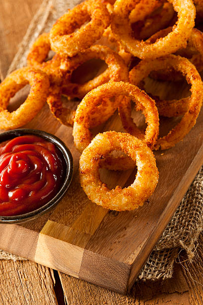 istock Homemade Crunchy Fried Onion Rings 451670925