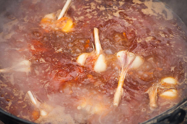 plov - asian cuisine close up garlic vegetable zdjęcia i obrazy z banku zdjęć