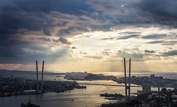 istock Vladivostok cityscape. 451682715