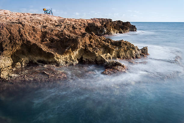 rock reef in the sea