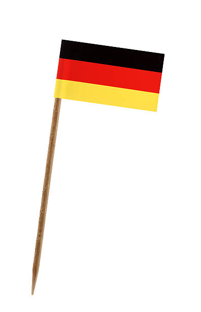 Flag of Germany stock photo