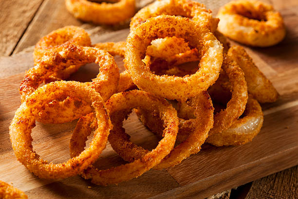 istock Homemade Crunchy Fried Onion Rings 451684967