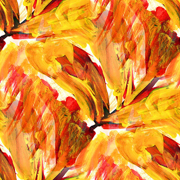 istock africa seamless texture orange picture abstract watercolor backg 451690539