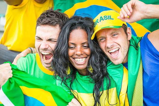 istock Brazilian Supporters at Stadium 451774161