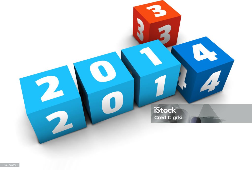 Nouvelle année à venir - clipart vectoriel de 2013 libre de droits