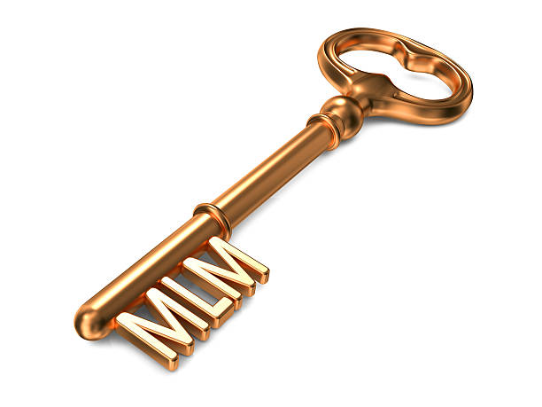 istock MLM - Golden Key. Business Concept. 451776467