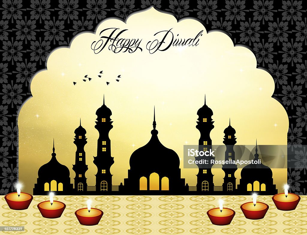 Happy Diwali - Lizenzfrei Abstrakt Stock-Illustration
