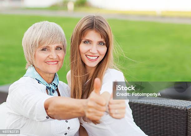 Adult Mother And Daughter Stock Photo - Download Image Now - Active Seniors, Adult, Camera - Photographic Equipment