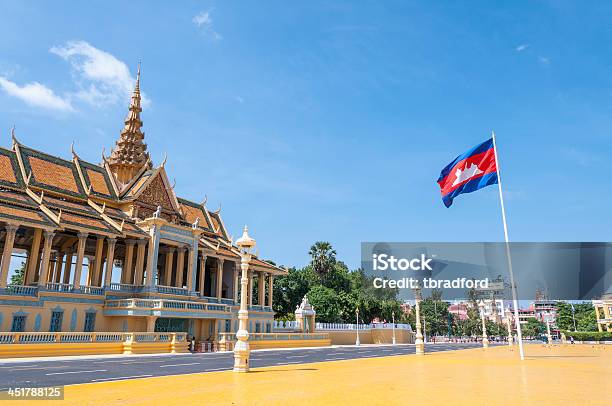 Moonlight Pavillion At The Royal Palace In Phnom Penh Cambodia Stock Photo - Download Image Now