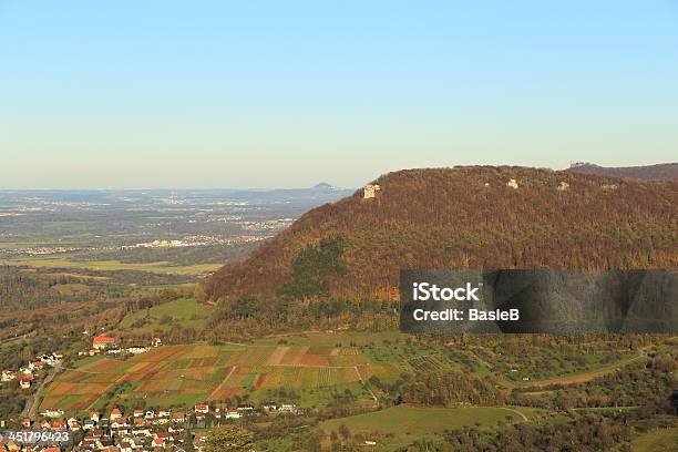 Panoramablick Im Herbst Stockfoto und mehr Bilder von Schwäbische Alb - Schwäbische Alb, Ansicht aus erhöhter Perspektive, Baum