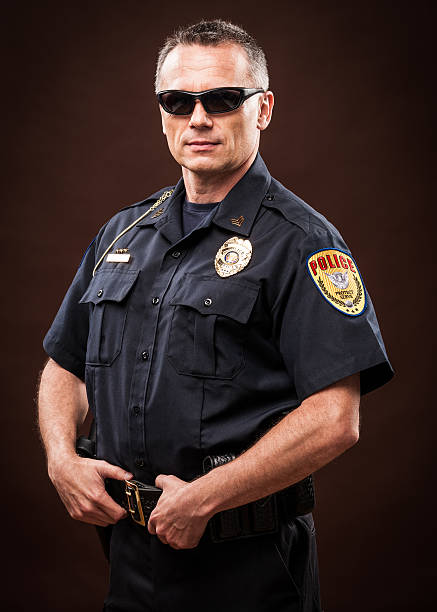 istock Tough Police Officer 451801679