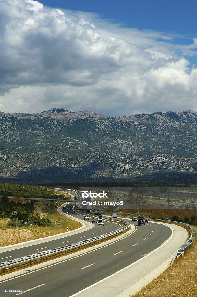 Pays autoroute Highway - Photo de Aller de l'avant libre de droits