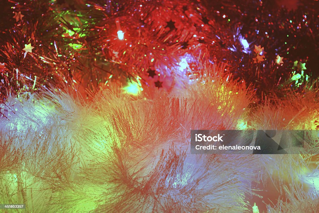 holiday Lights Abstract Stock Photo