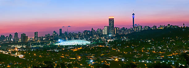 istock Johannesburg evening panorama 451806213