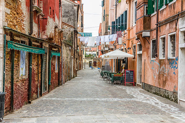 Venetian Street. Italy stock photo