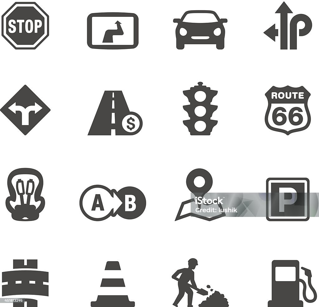 Mobico icons - Road Trip Mobico icons collection - Road Trip Icon Symbol stock vector