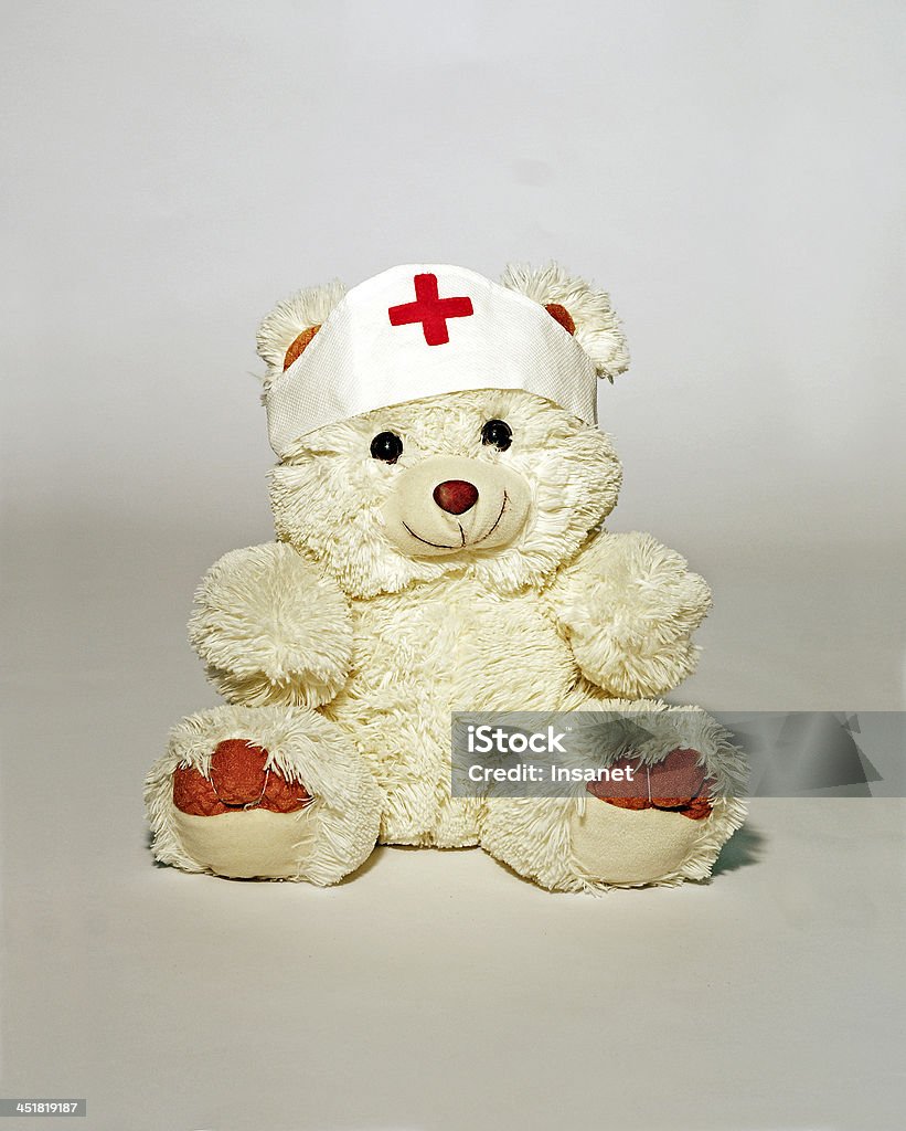 Bear enfermeira - Foto de stock de Animal royalty-free